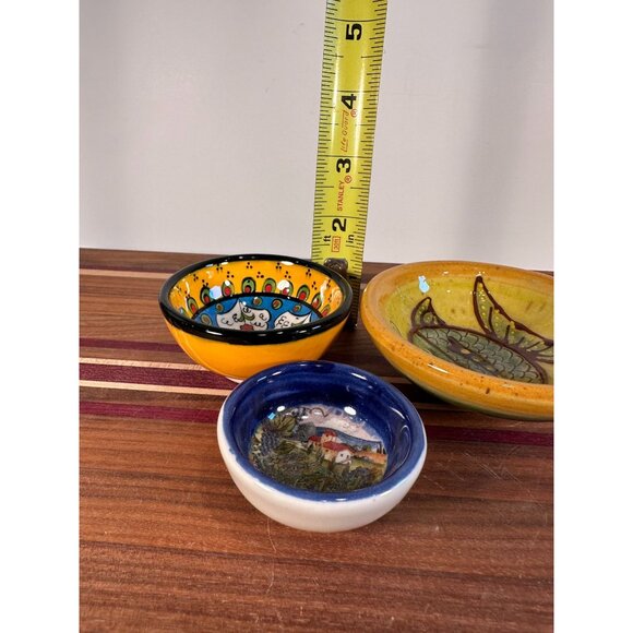 Lot of 3 Ceramic Italian Trinket Dishes - Picture 7 of 9